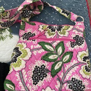 Vera Bradley Priscilla Pink Cross Body Hipster